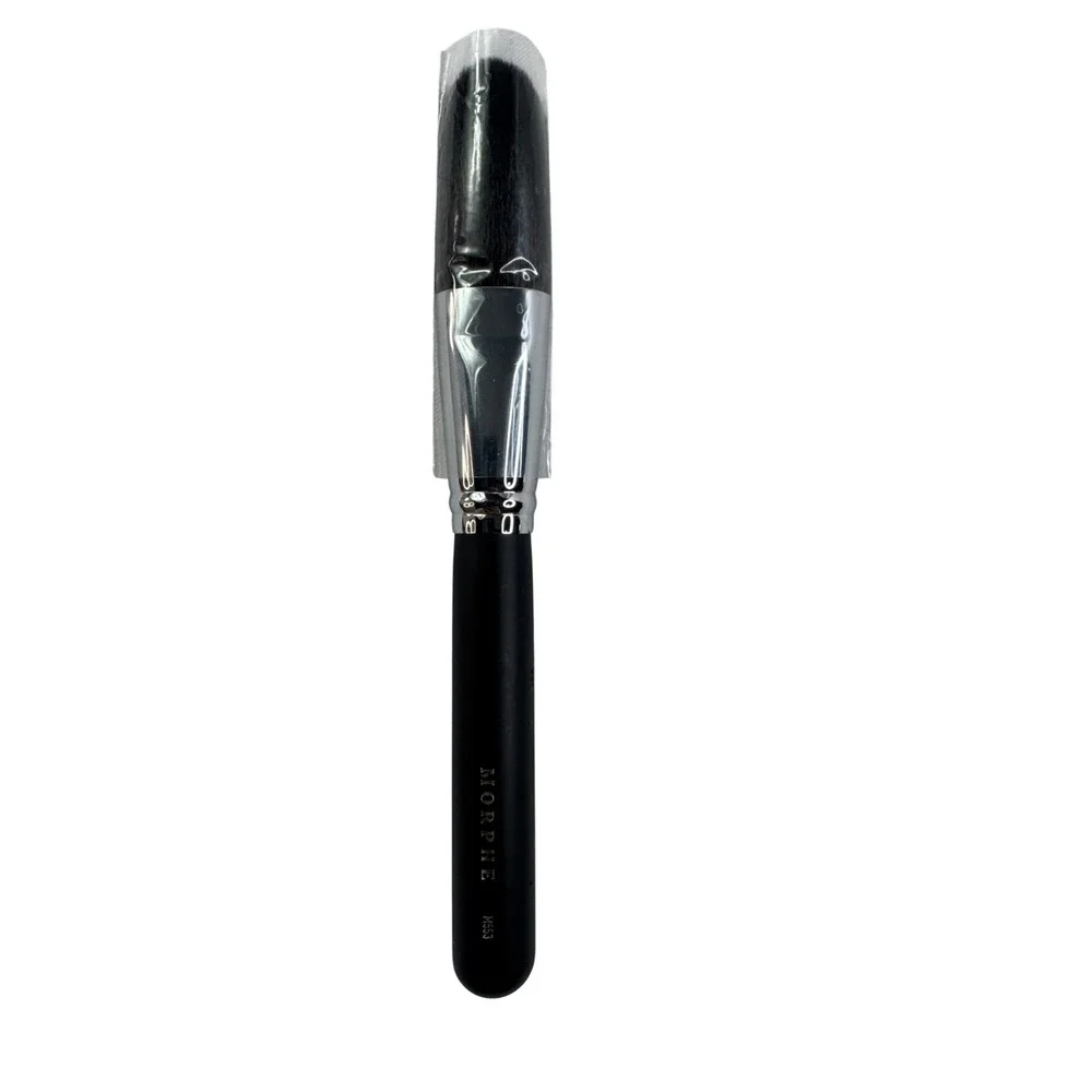 Morphe M553 Tapered Powder Brush Black Synthetic Bristles Makeup Tool
